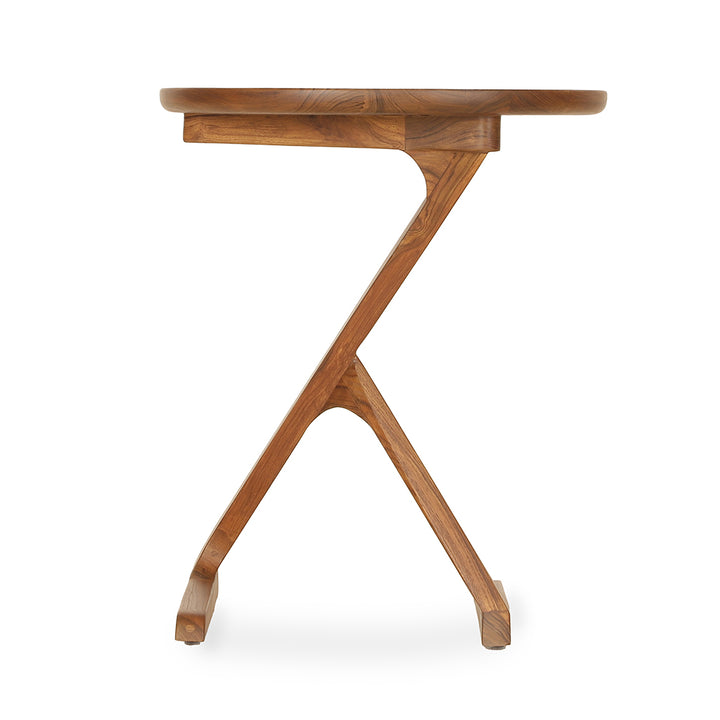 Croesi - Teakwood Side Table/ Laptop Table