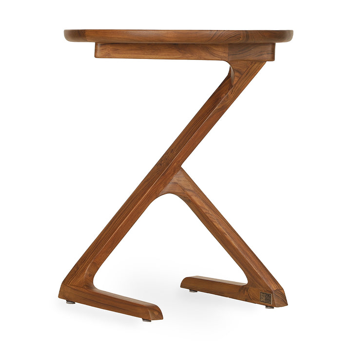 Croesi - Teakwood Side Table/ Laptop Table