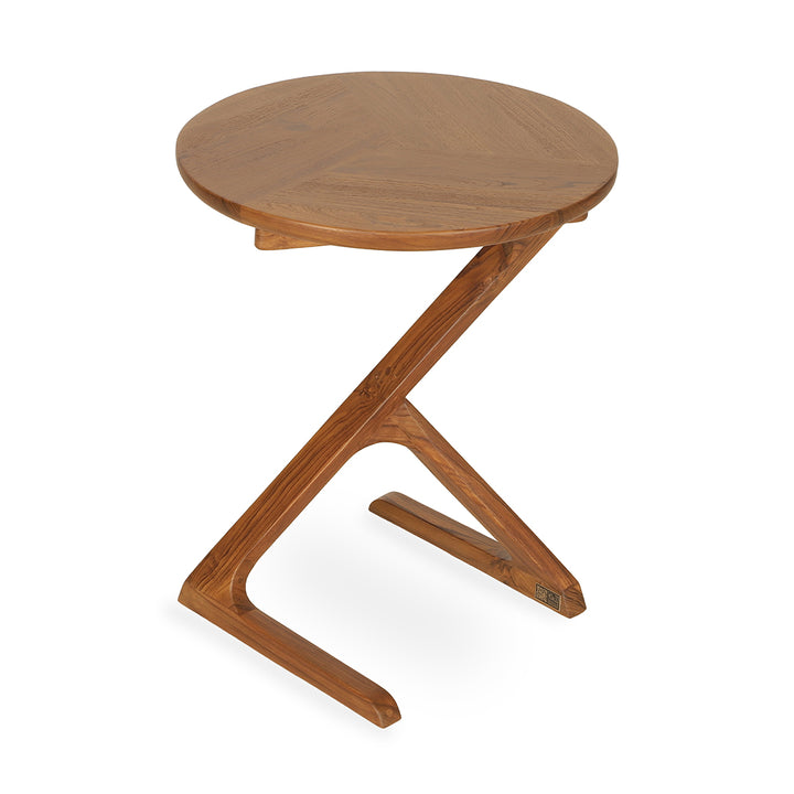 Croesi - Teakwood Side Table/ Laptop Table