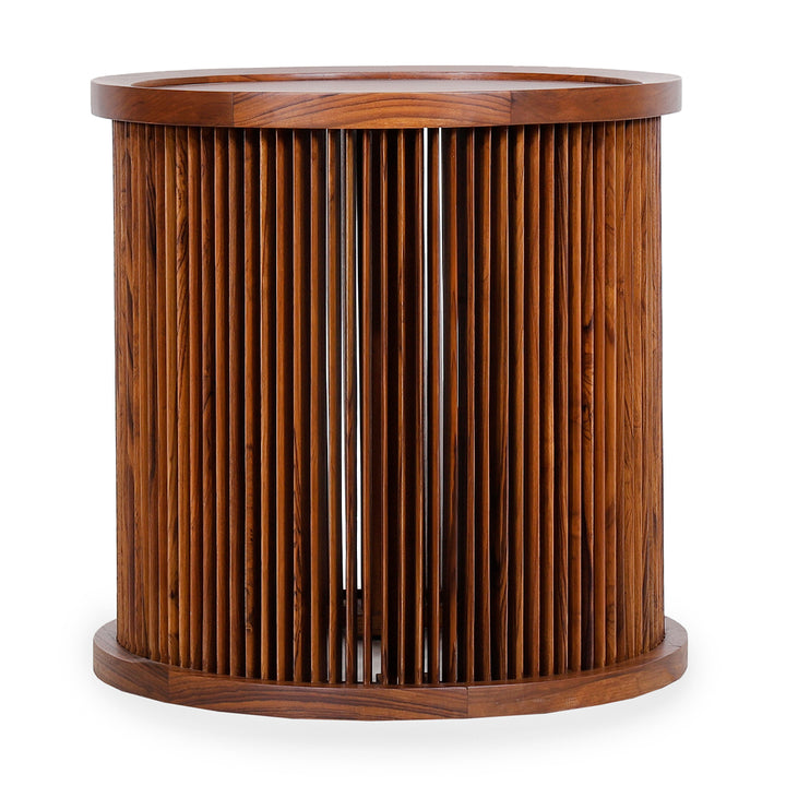 Ijus – Teakwood Side Table - Alankaram