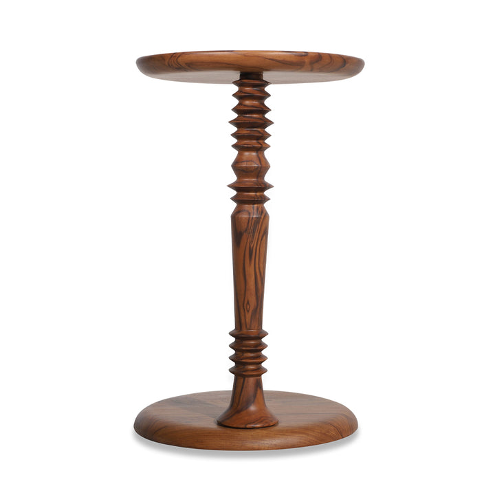 Mimilo – Teakwood Table with Brass - Alankaram