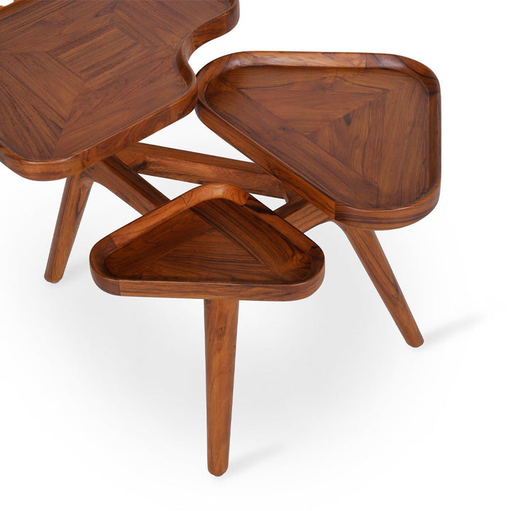 Patu - Teakwood Side Table