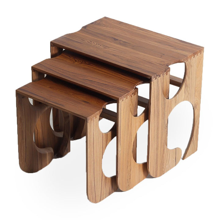 Tridha - Teakwood Side/Nested Table