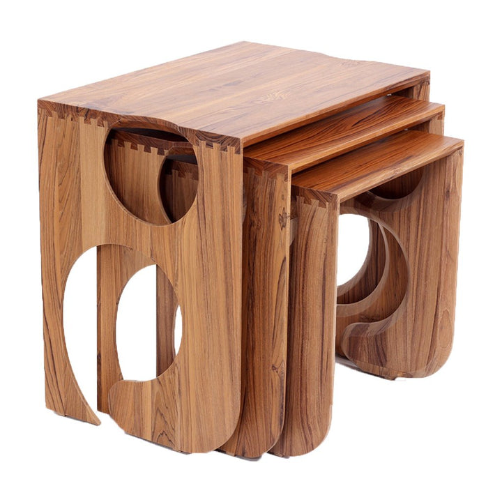 Tridha - Teakwood Side/Nested Table