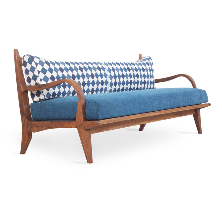 Araal - Three Seater Teakwood Sofa