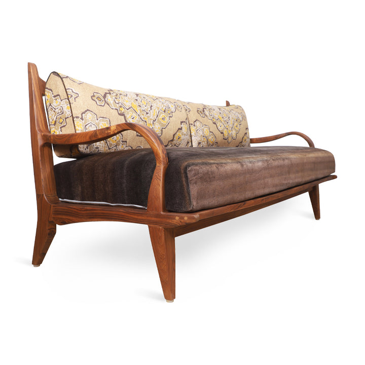 Araal - Three Seater Teakwood Sofa