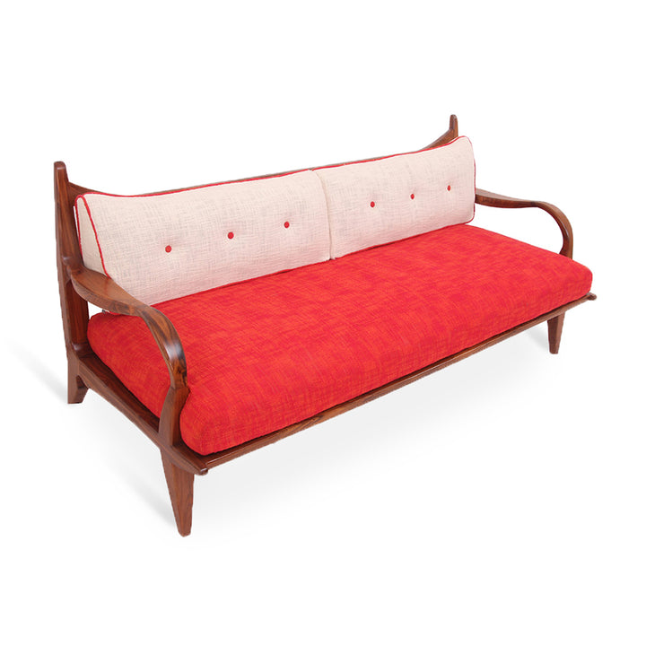 Araal - Three Seater Teakwood Sofa