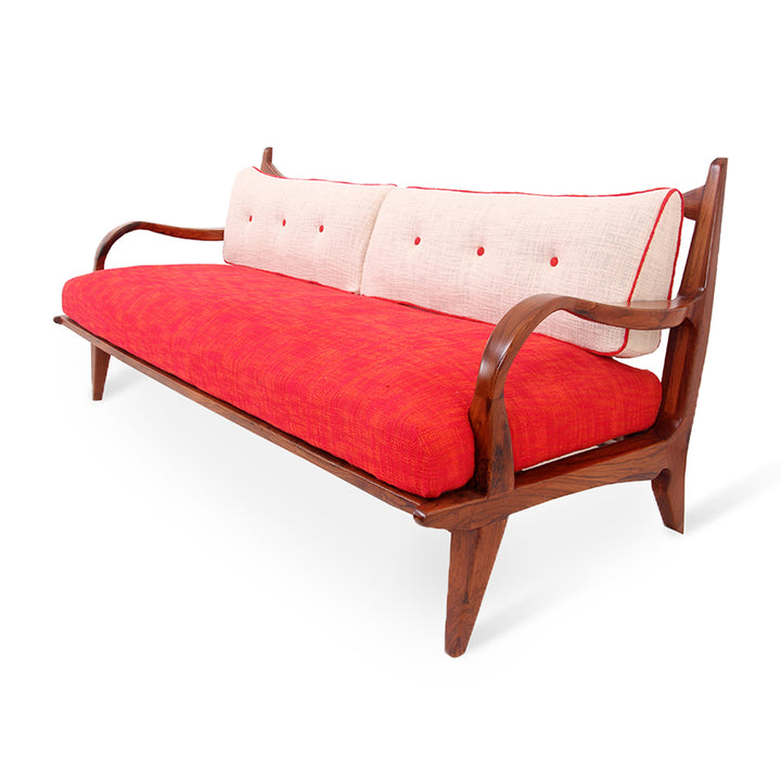 Araal - Three Seater Teakwood Sofa