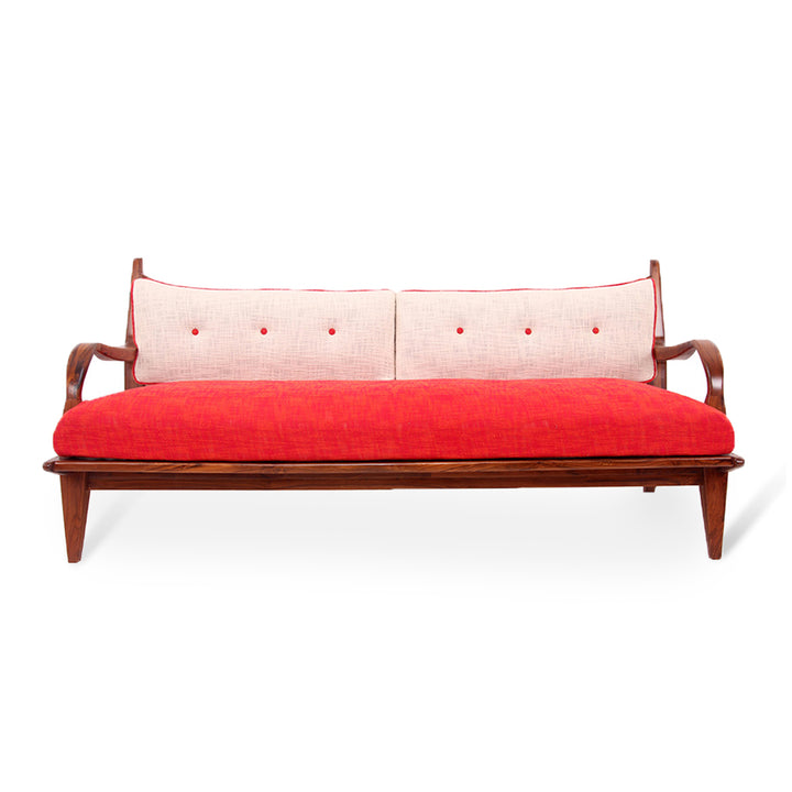 Araal - Three Seater Teakwood Sofa
