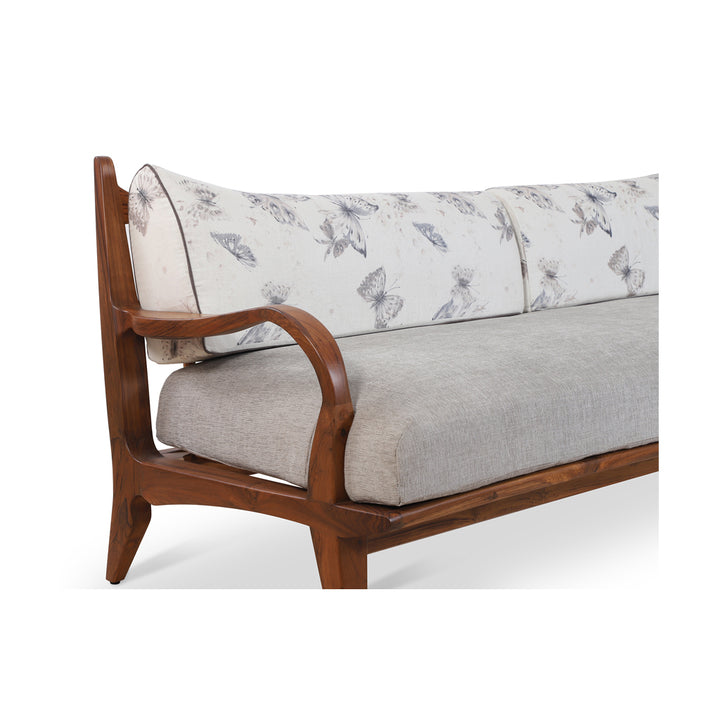 Araal - Three Seater Teakwood Sofa
