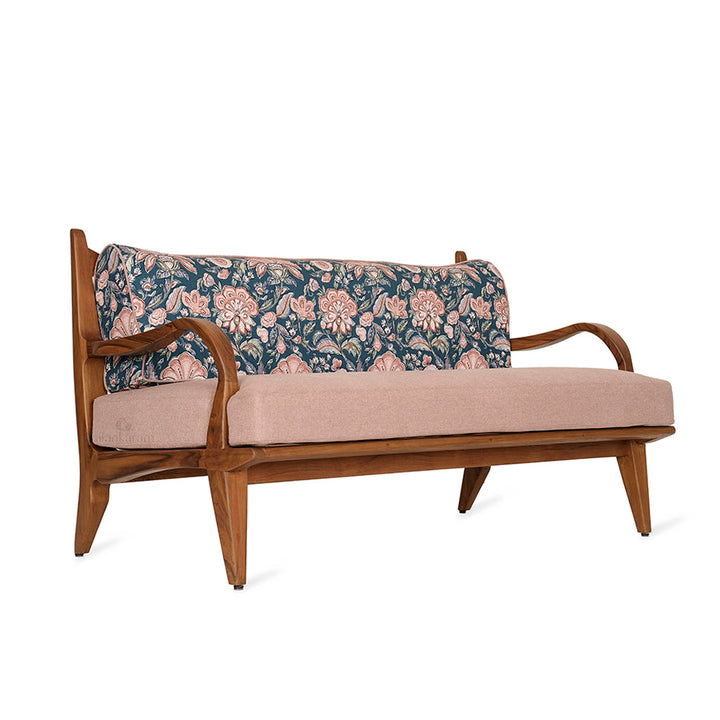 Araal Two Seater Teakwood Sofa