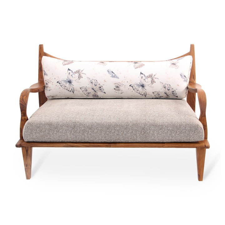 Araal - Two Seater Teakwood Sofa