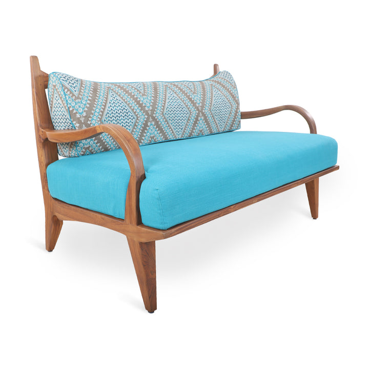 Araal - Two Seater Teakwood Sofa