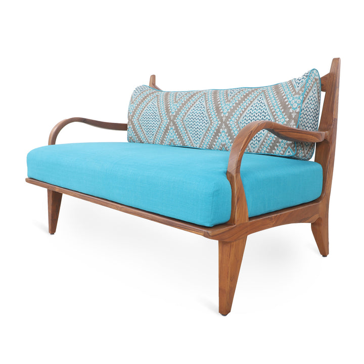 Araal - Two Seater Teakwood Sofa