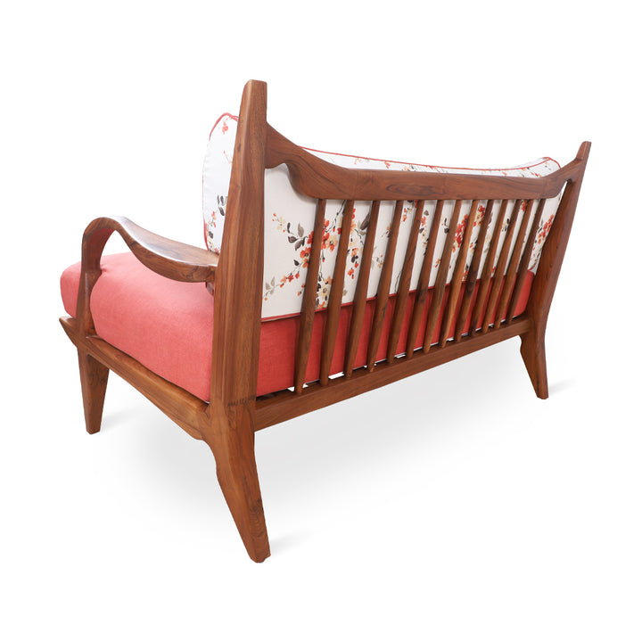 Araal - Two Seater Teakwood Sofa