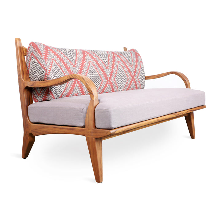 Araal - Two Seater Teakwood Sofa