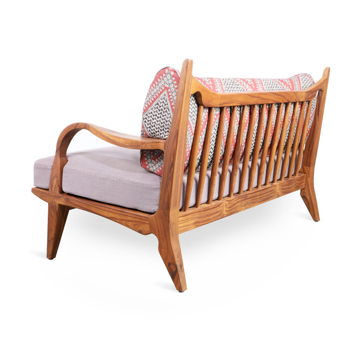 Araal - Two Seater Teakwood Sofa