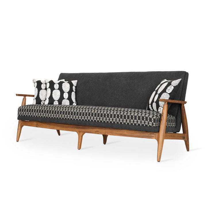 Aronui Three Seater Teakwood Sofa