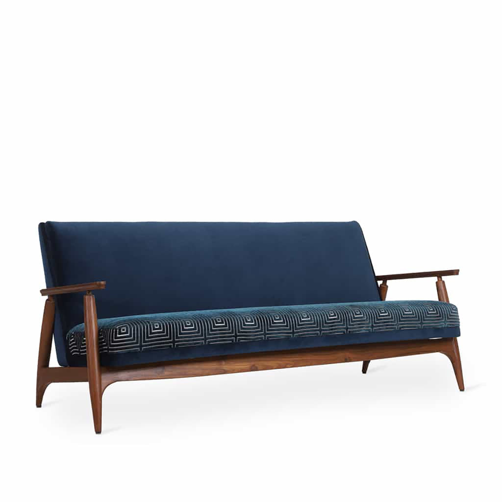 Aronui - Three Seater Teakwood Sofa | Alankaram