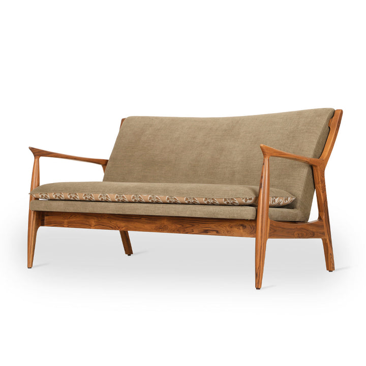 Craff Two Seater Teakwood Sofa