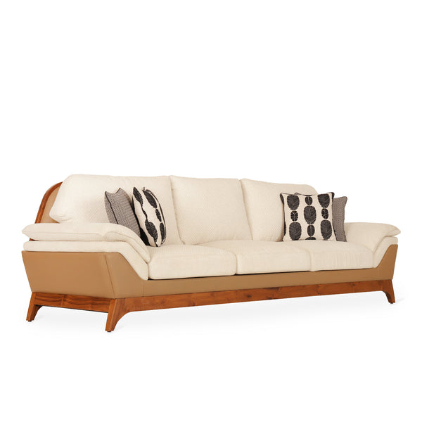 Doppio - Three Seater Teak Sofa