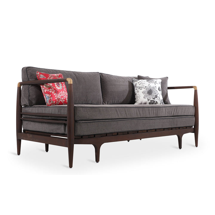 Ikili - Solidwood Three Seater Sofa Cum Bed