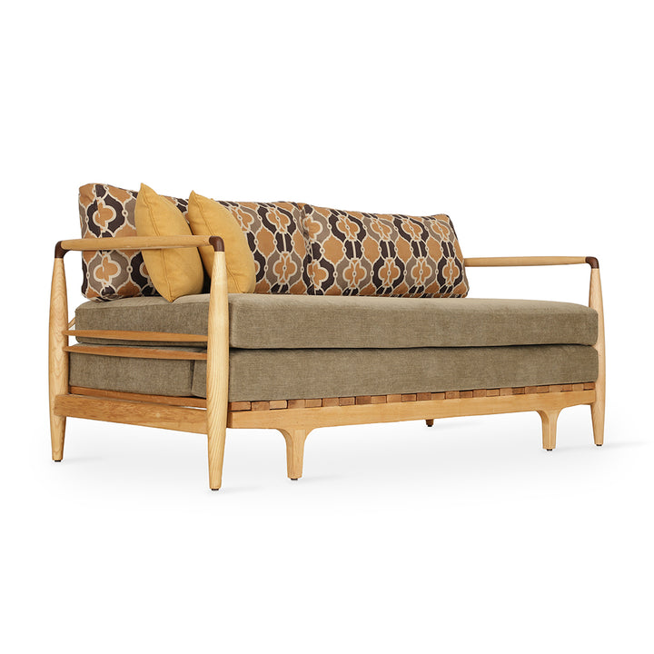 Ikili - Solidwood Two Seater Sofa Cum Bed