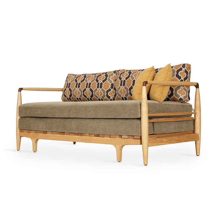 Ikili - Solidwood Two Seater Sofa Cum Bed