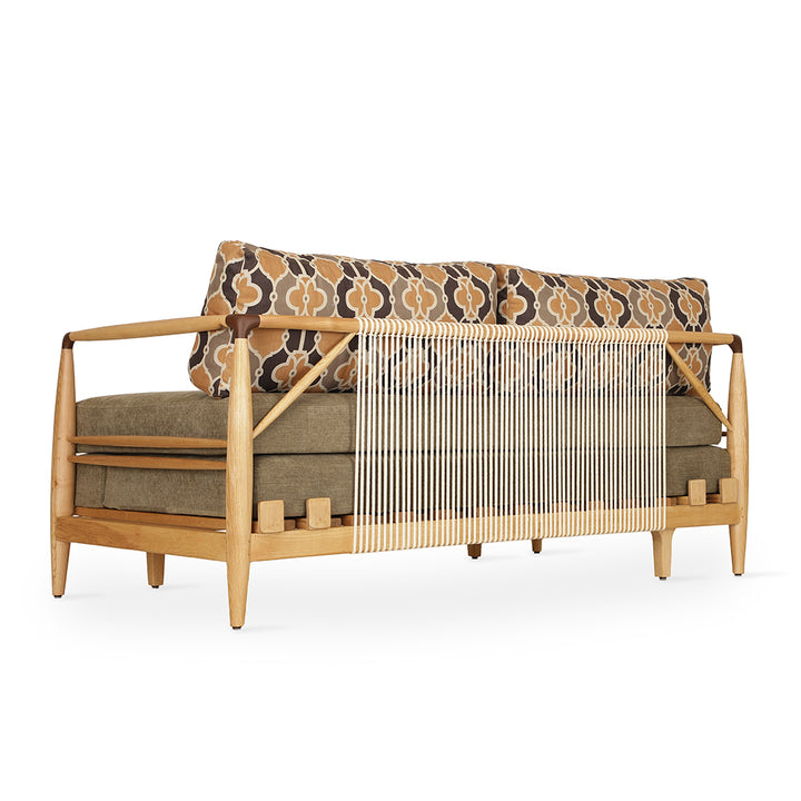 Ikili - Solidwood Two Seater Sofa Cum Bed