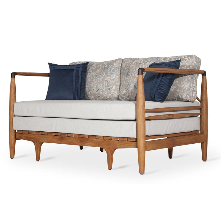 Ikili - Teakwood Two Seater Sofa Cum Bed