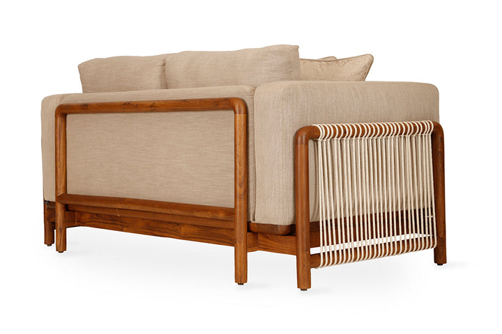 Kaha Two Seater Teakwood Sofa