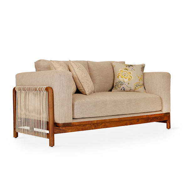 Kaha Two Seater Teakwood Sofa
