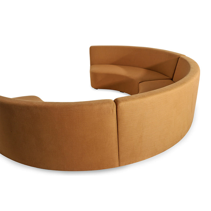 Kerek - Six Seater Solidwood Round Sofa