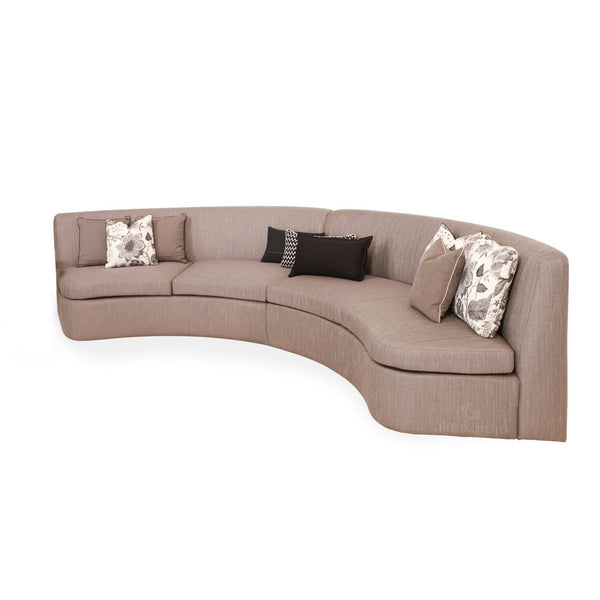 Kerek - Four Seater Solidwood Round Sofa