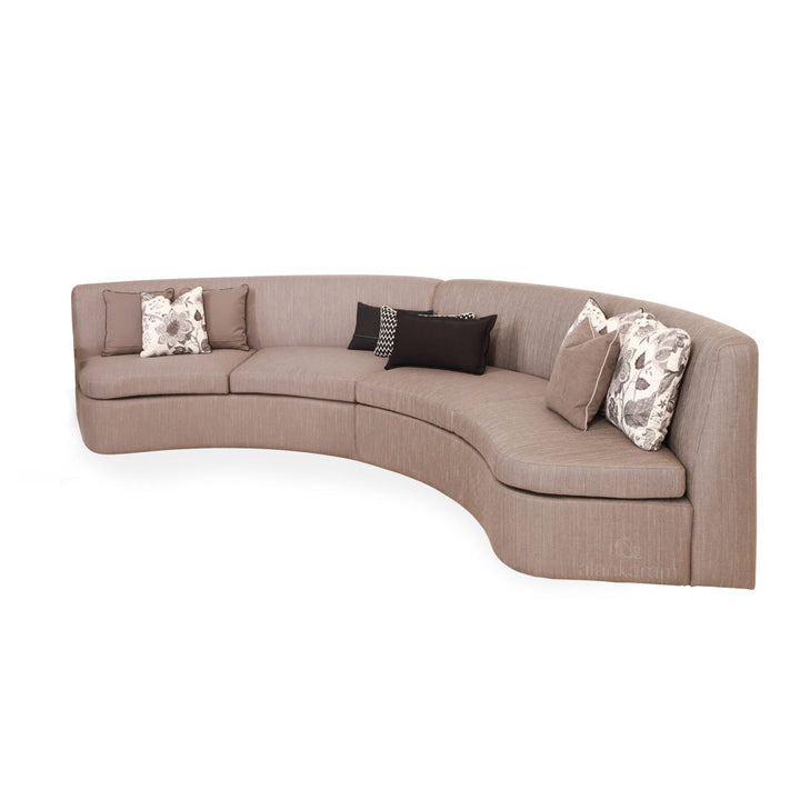 Kerek - Four Seater Solidwood Round Sofa