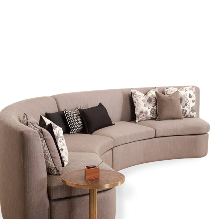 Kerek - Four Seater Solidwood Round Sofa
