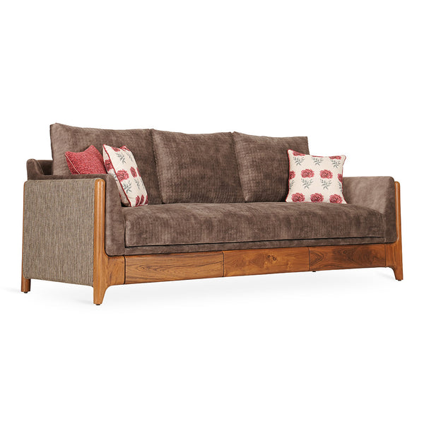 Mojus - Three Seater Teak Sofa