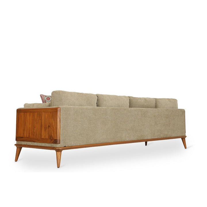 Mysig - Four Seater Teakwood Sofa