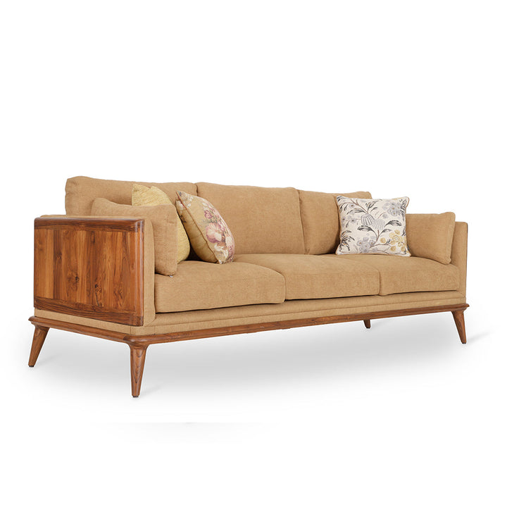 Mysig - Three Seater Teakwood Sofa