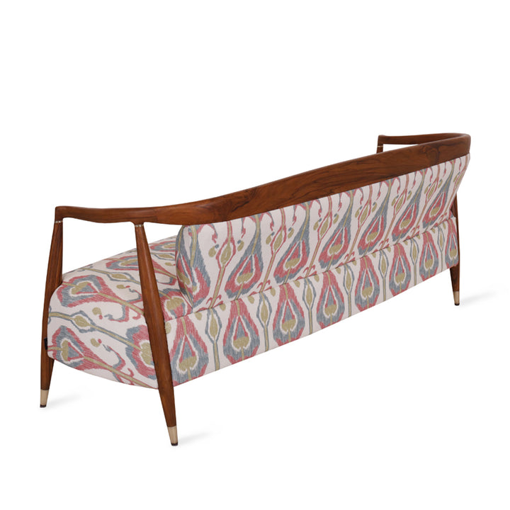 Uru - Three Seater sofa With Brass Capping