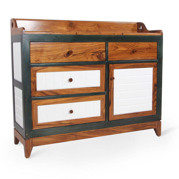 Aayat Daraj Teakwood Storage Cabinet