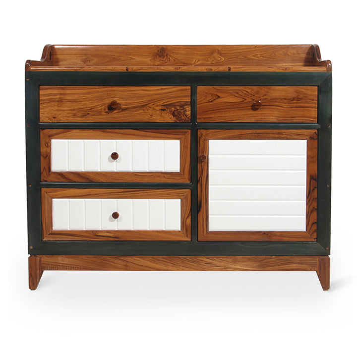 Aayat Daraj Teakwood Storage Cabinet