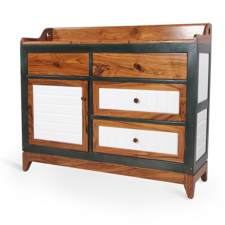 Aayat Daraj Teakwood Storage Cabinet