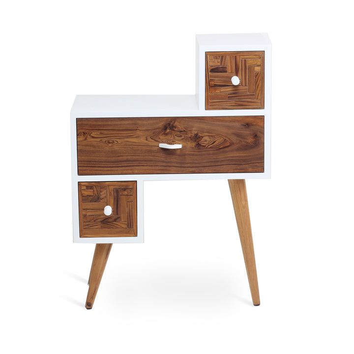 Kvadratna - Teakwood Storage Table