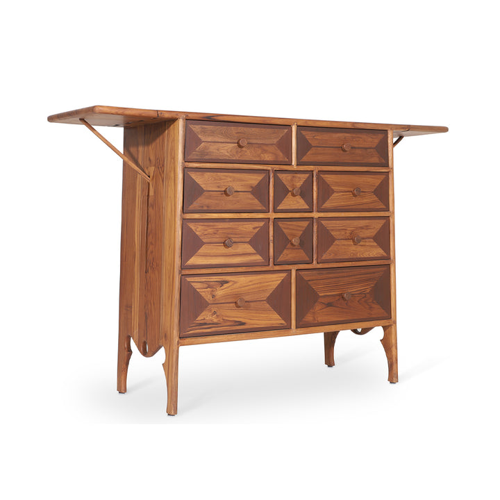 Das Daraj – Teakwood Storage Unit - Alankaram