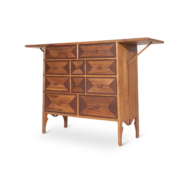 Das Daraj – Teakwood Storage Unit - Alankaram