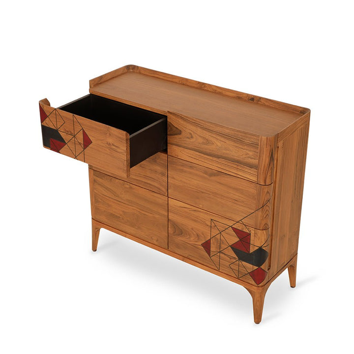 Foliga - Teakwood Chest of Drawers