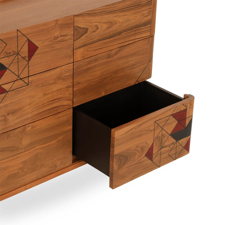 Foliga - Teakwood Chest of Drawers