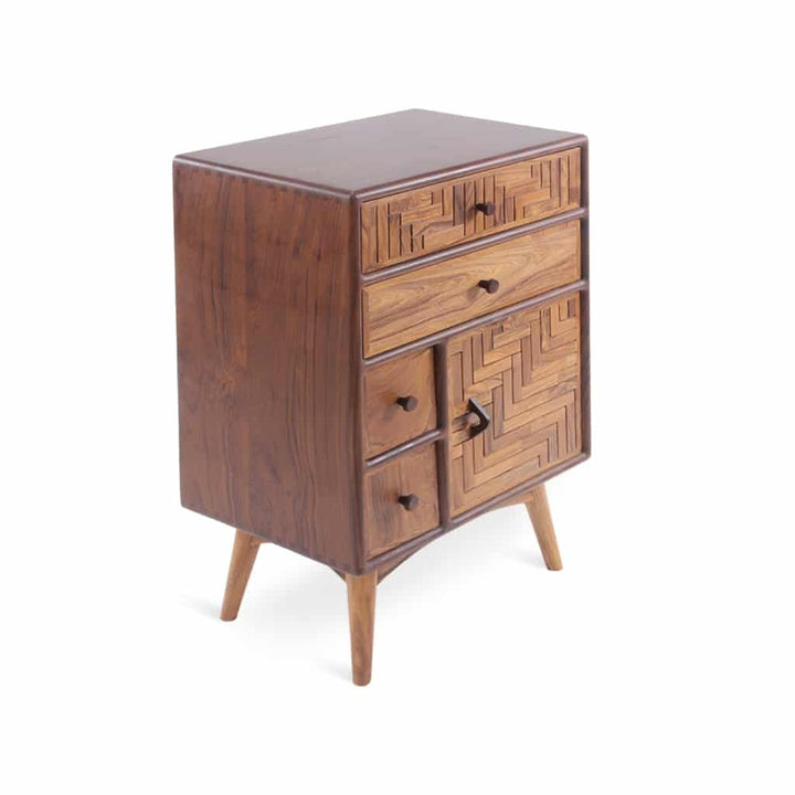 Pustak Daraj – Teakwood Chest of Drawers - Alankaram