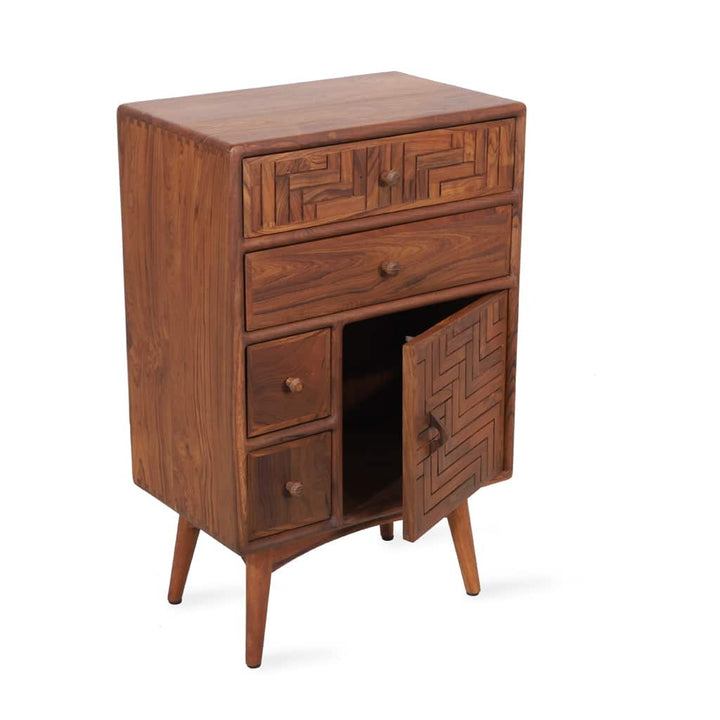 Pustak Daraj – Teakwood Chest of Drawers - Alankaram